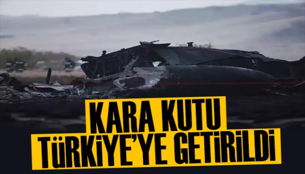 Gürcistan'da düşen uçağın kara kutusu Türkiye'ye getirildi