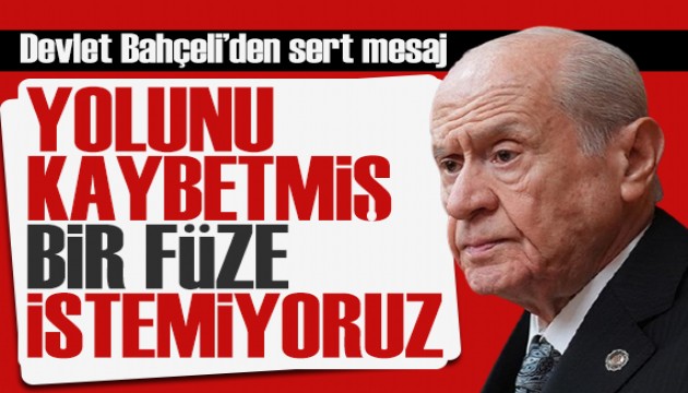 Bahçeli: Türkiye üzerinde kumar oynanacak bir ülke değil