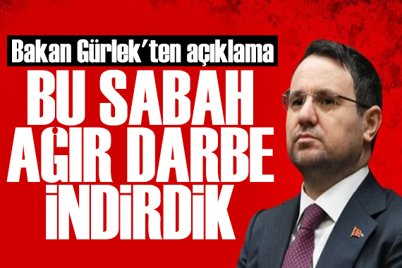 Bakan Gürlek dev operasyonu duyurdu: Suç örgütüne darbe!