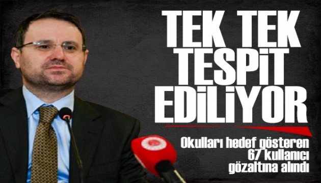 Bakan Gürlek'ten provokasyon açıklaması: Tek tek tespit ediliyor