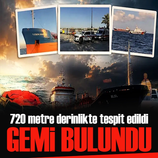 Tuğberk İmamoğlu'nun batığı 720 metre derinlikte bulundu