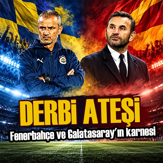 Derbi öncesi istatistik savaşı: Fenerbahçe ve Galatasaray'ın karnesi