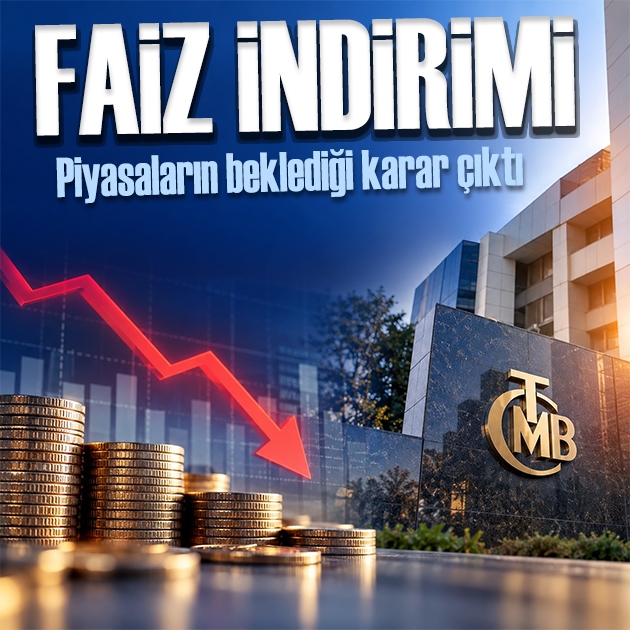 Merkez Bankası faiz kararını açıkladı: Politika faizi yüzde 36 oldu
