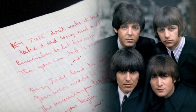 Beatles'ın özel defteri sergileniyor