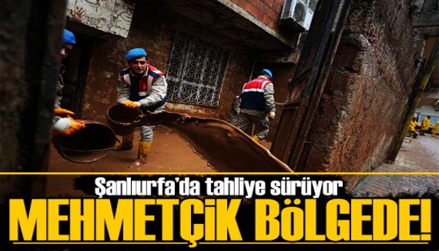 Mehmetçik sel bölgesinde! Şanlıurfa'da çalışmalar sürüyor