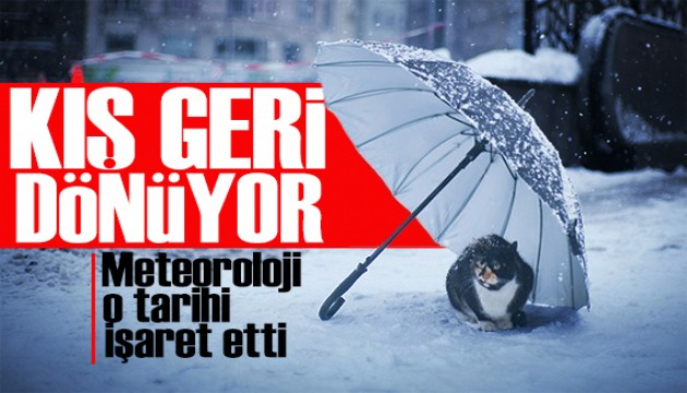 Meteoroloji'den dikkat çeken uyarı: Kış geri dönüyor! İşte 24 Mart hava durumu