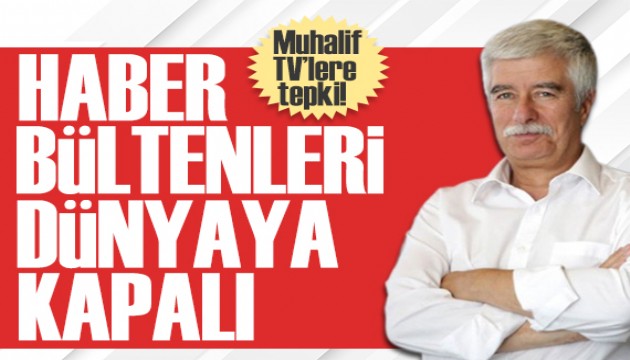 Faruk Bildirici'den muhalif kanallara eleştiri: Haber bültenleri dünyaya kapalı