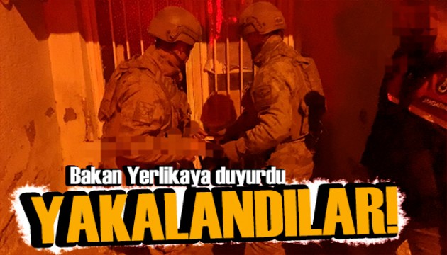 Bakan Yerlikaya duyurdu: Çok sayıda ilde operasyon!