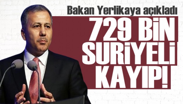 Bakan Yerlikaya göçmen sayısını açıkladı