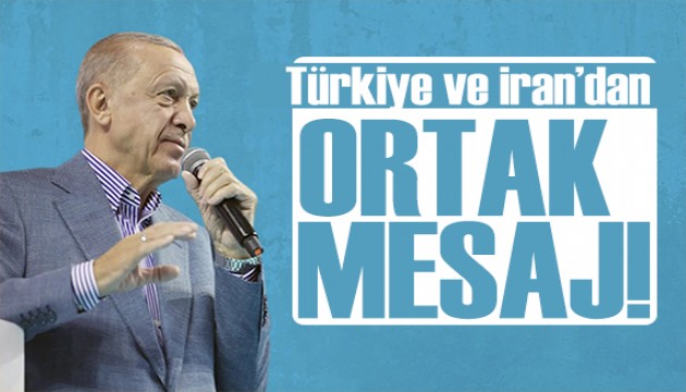 Erdoğan ve Reisi'den görüşme! Karşılıklı adım şart