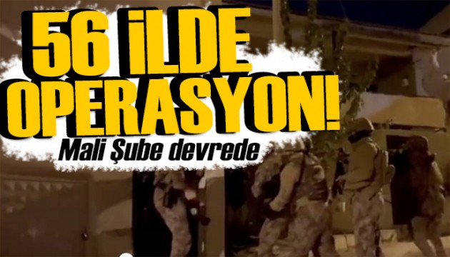 56 ilde Kafes operasyonu! 150 çete üyesi gözaltında