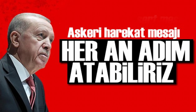 Erdoğan Astana dönüşü konuştu: Her an adım atabiliriz