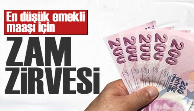 Zam zirvesi! En düşük emekli maaşı ne kadar olacak?