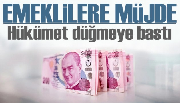 Hükümet düğmeye bastı! Milyonlarca emekliyi ilgilendiriyor