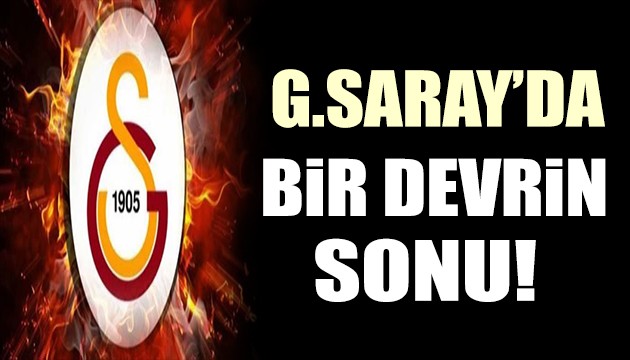 Galatasaray'da Selçuk İnan dönemi sona eriyor