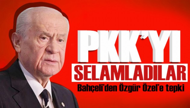 Bahçeli'den CHP'ye 'Demirtaş' tepkisi: PKK'yı selamladılar