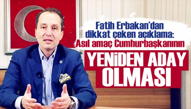 Fatih Erbakan'dan yeni anayasa çıkışı: Amaç Cumhurbaşkanının bir kere daha aday olması