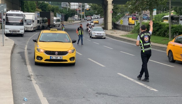 Trafikte denetimler arttı