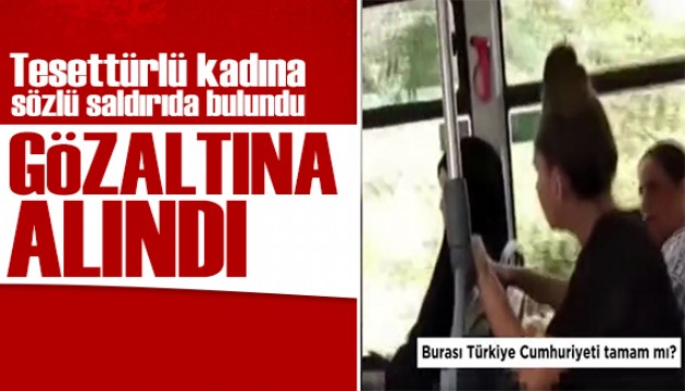 Kocaeli Valisi duyurdu: Tesettürlü kadına saldıran kadın gözaltına alındı