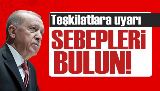 Erdoğan'dan teşkilatlara uyarı: Zafer sarhoşluğuna kapılmayın