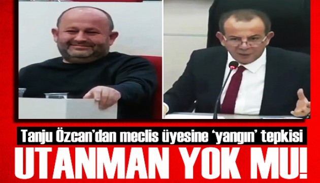Tanju Özcan'dan meclis üyesine tepki: Utanma duygunu yitirdin mi!