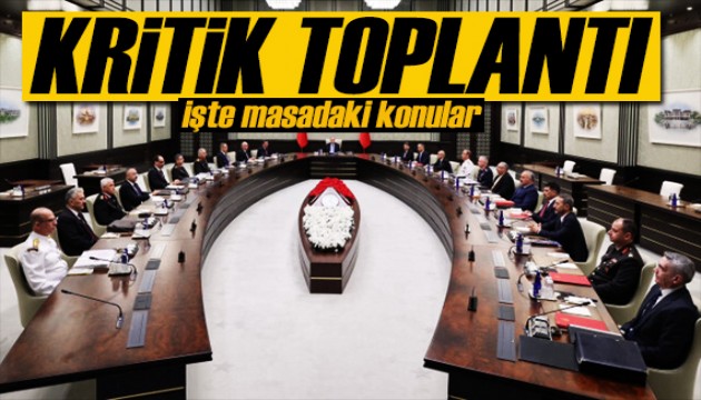 MGK Erdoğan başkanlığında toplanacak! İşte masadaki konular