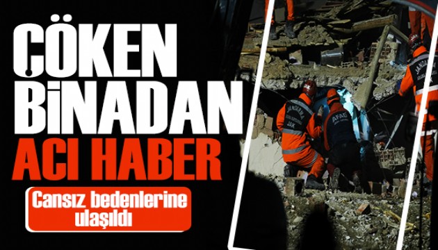 Konya'dan acı haber! Çöken binada 2 kişinin cansız bedenine ulaşıldı