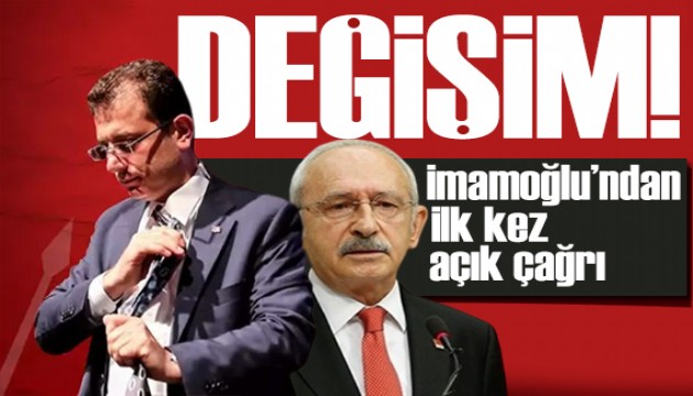 İmamoğlu'ndan değişim çağrısı: Toplum yeni bir parti yapısı görmek istiyor