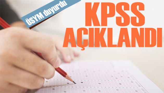 ÖSYM duyurdu: KPSS sonuçları açıklandı