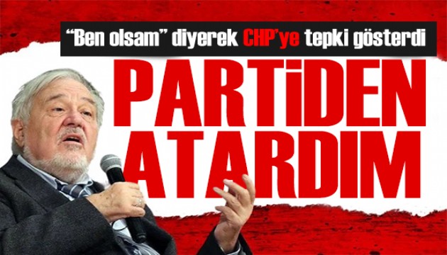 İlber Ortaylı'dan CHP tepkisi: Ben olsam atarım partiden!