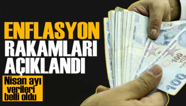 Enflasyon rakamları belli oldu