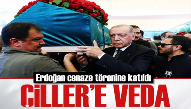 Tansu Çiller'in büyük acısı! Cumhurbaşkanı Erdoğan cenaze töreninde