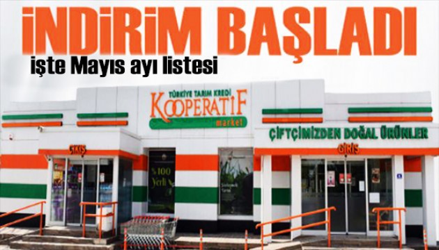 Tarım Kredi Kooperatif Market duyurdu: İndirim listesi güncellendi! İşte indirimli ürünler