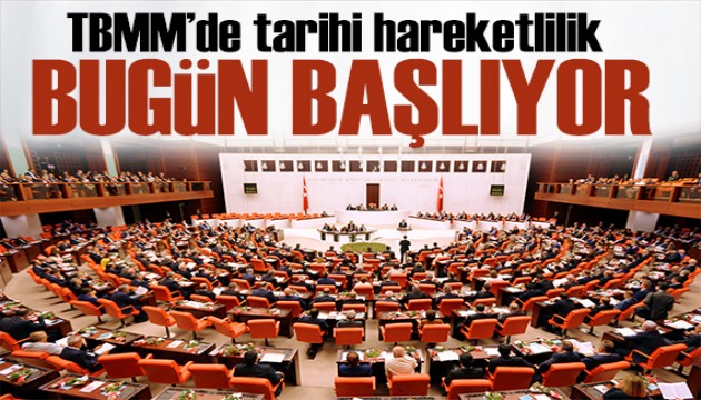 TBMM'de tarihi hareketlilik! Tüm kesimlerin görüşleri alınacak