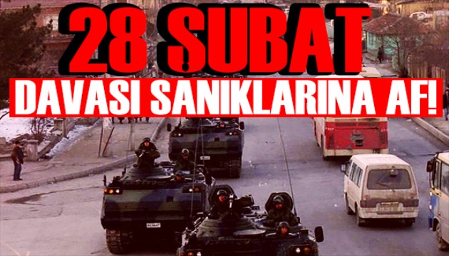 SON DAKİKA: Erdoğan'ın imzasıyla Resmi Gazete'de: 28 Şubat sanıklarına af!