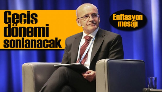 Bakan Şimşek'ten enflasyon mesajı: Keskin bir şekilde düşmeye başlayacak