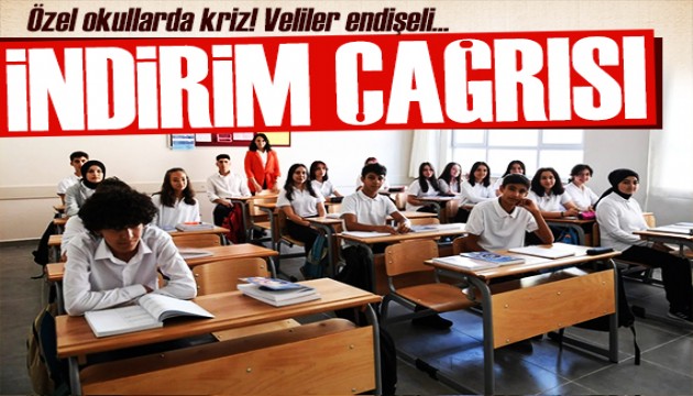 Özel okullarda kriz! KDV indirimi çağrısı