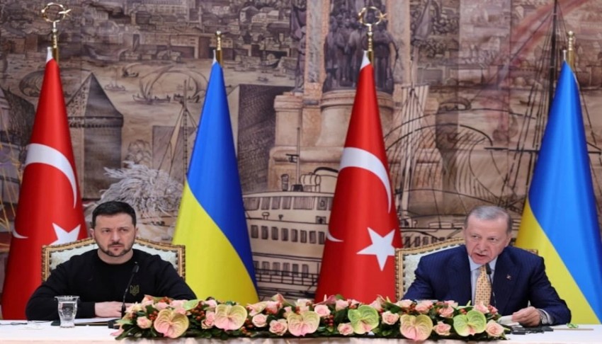 Zelensky'den Erdoğan'a teşekkür