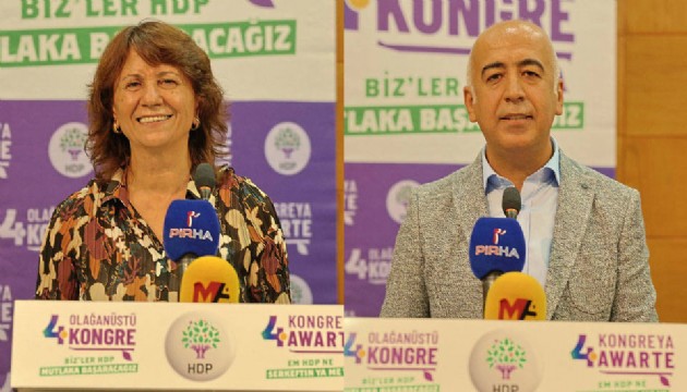 HDP'de değişim günü: Yeni eş genel başkanları belli oldu