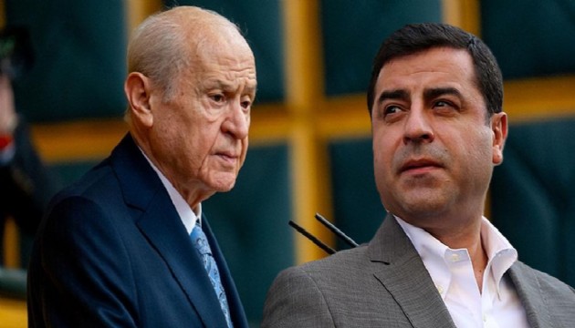 Bahçeli'den Demirtaş'a telefon