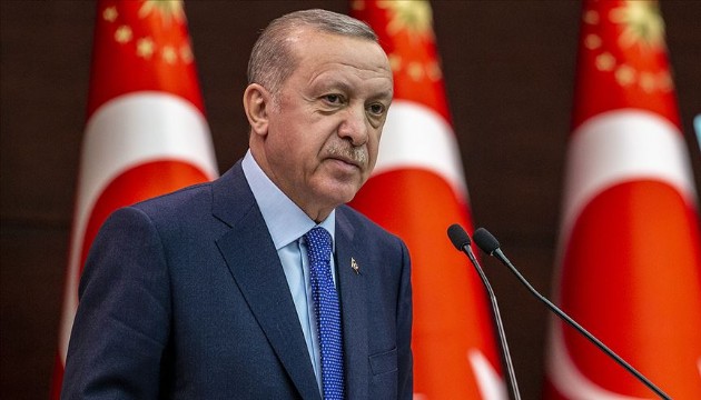 Erdoğan'dan şehit ailesine başsağlığı