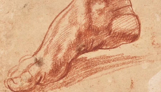 Michelangelo'nun ayak eskizi satıldı