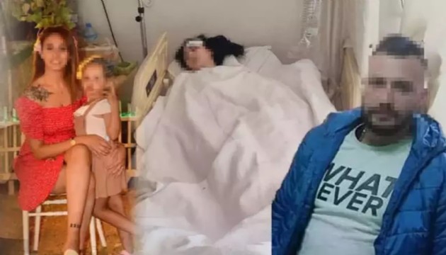 Şiddet uyguladığı eşini balkondan attı