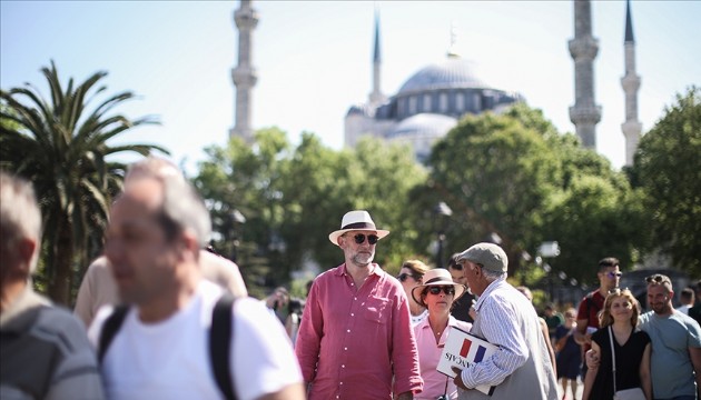 Türkiye'ye gelen kişi sayısı belli oldu