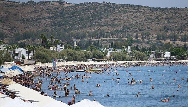 Muğla sahillerinde yoğunluk sürüyor