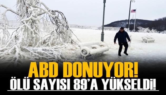 ABD’deki kutup soğuklarında can kaybı 89’a yükseldi