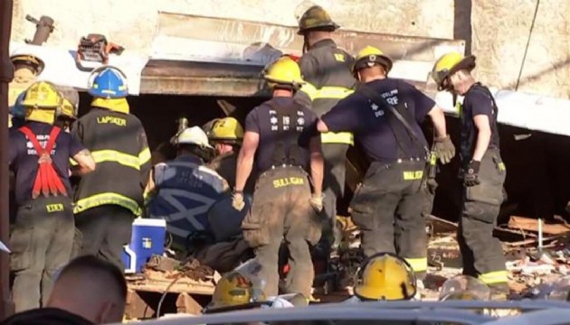ABD'de bina çöktü:1 ölü