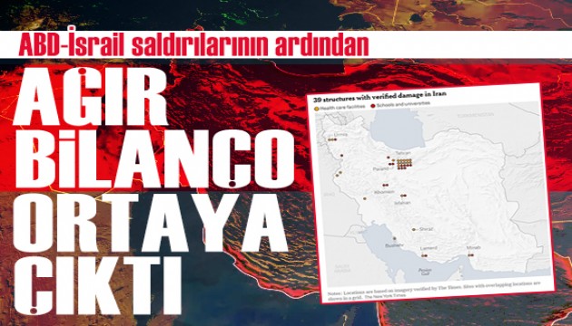 ABD-İsrail saldırıları sonrası İran'da ağır bilanço ortaya çıktı