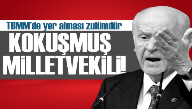 Bahçeli'den sözde soykırım tepkisi: Kokuşmuş milletvekili!