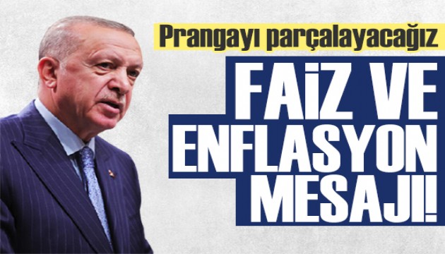 Erdoğan'dan kritik açıklama: Sırada enflasyon var!